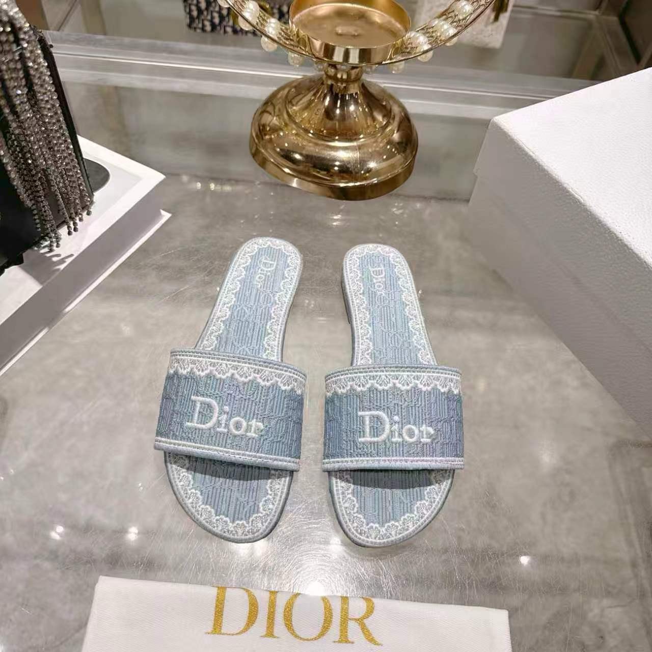 Dior Dentelle Slide