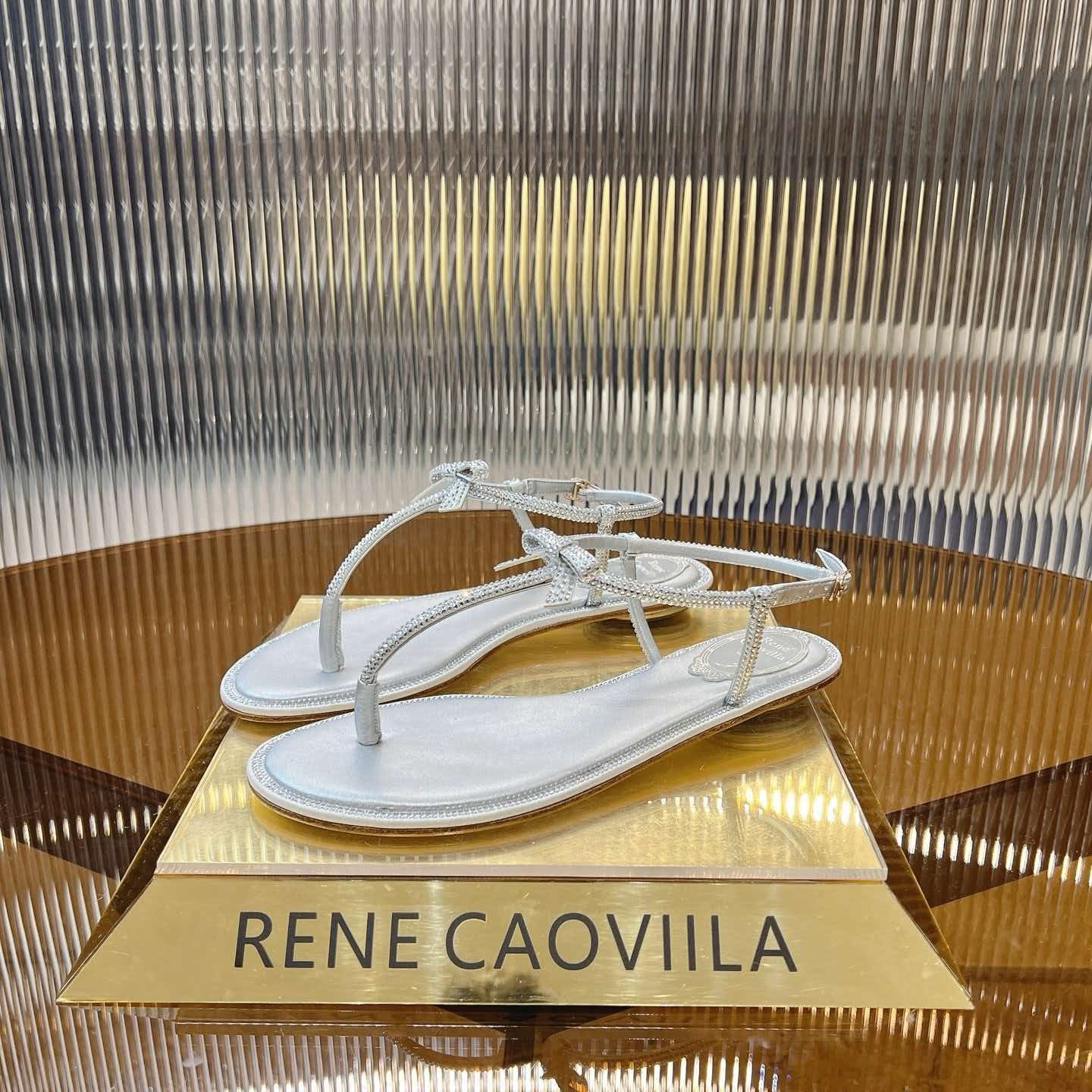 René Caovilla crystal-embellished sandals (Pre-Order) - Image 2