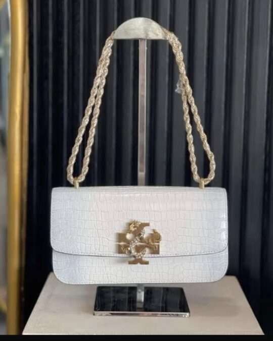 Tory Burch Eleanor Small Croc Embossed Leather (Pre-Order)