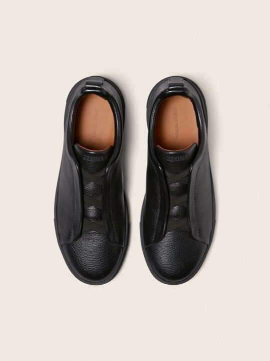 Zegna triple stitch