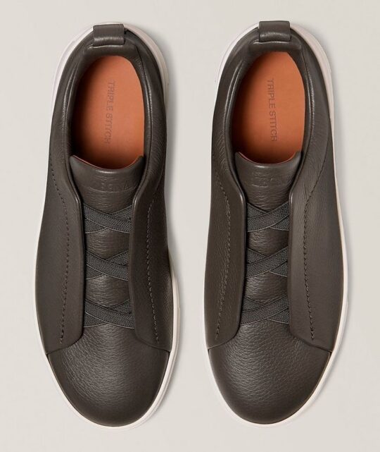 Zegna triple stitch
