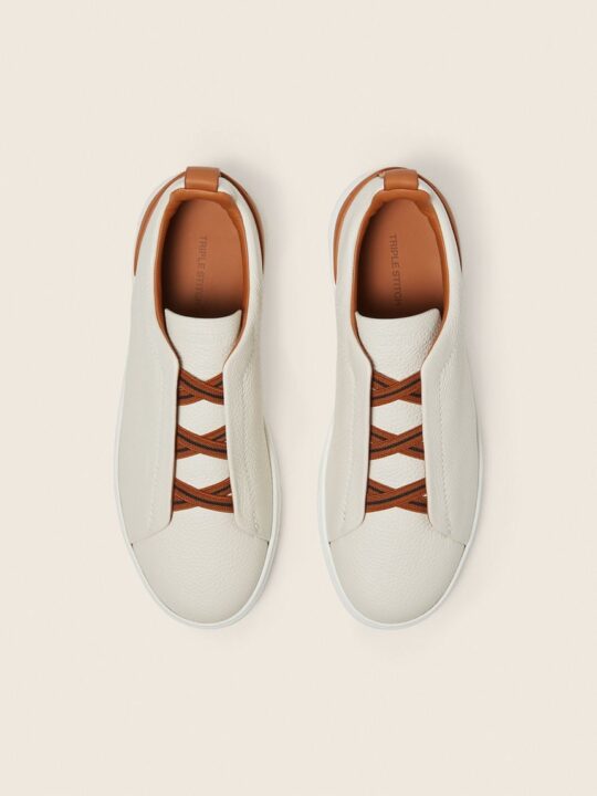 Zegna triple stitch