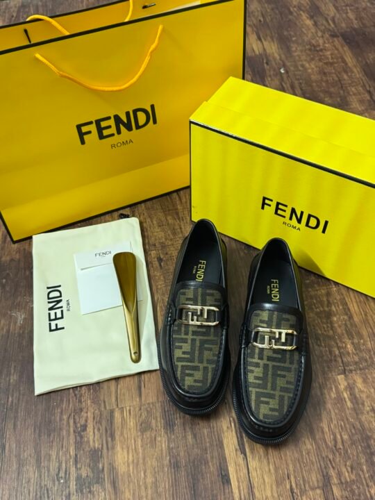00 FENDI O’LOCK LOAFERS